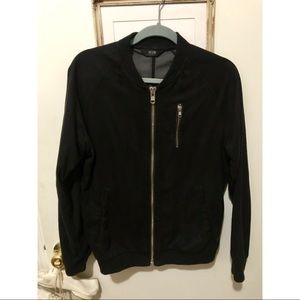 NEUW Sueded Bomber Jacket